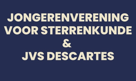 JVS Descartes + Jongerenvereniging voor sterrenkunde lidmaatschap