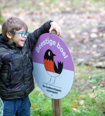 Beestige boelwandeling