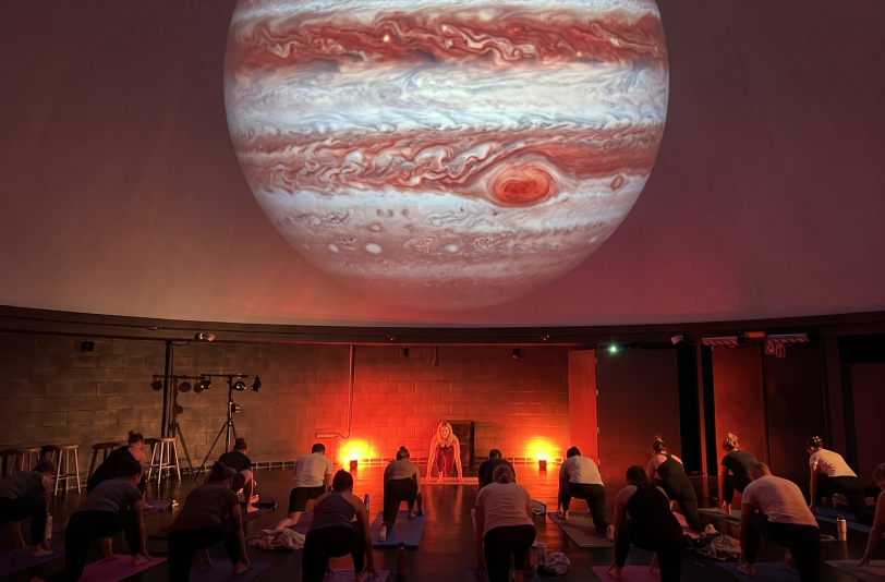Yoga onder de sterren