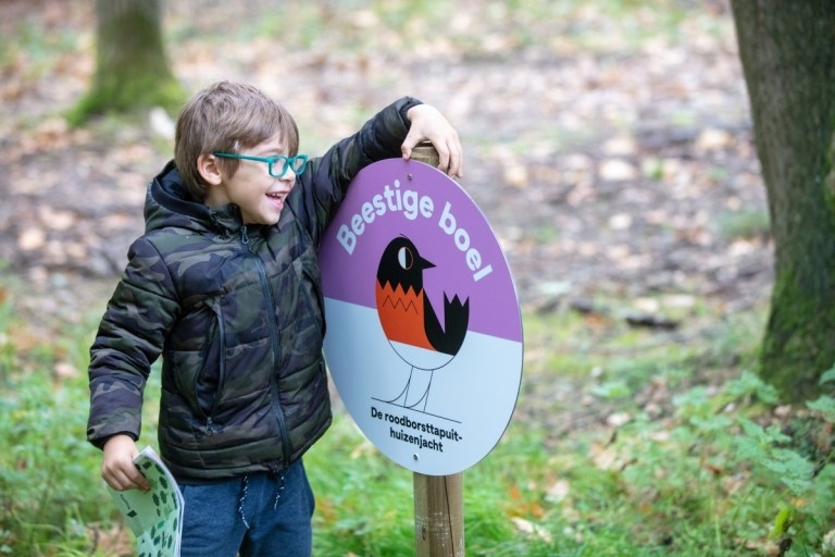 Beestige boelwandeling