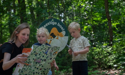 Beestige boelwandeling